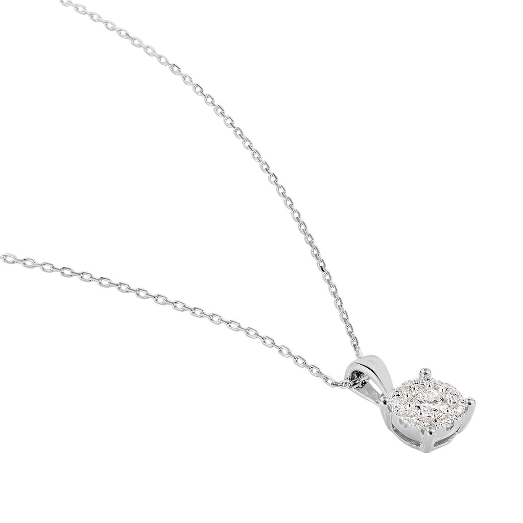 Collier Artemis Or Blanc Diamant - Colliers Femme | Histoire d’Or