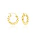 Créoles Ausra Or Jaune - Boucles d'oreilles créoles Femme | Histoire d’Or