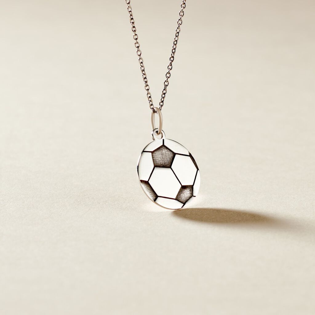 Pendentif Emil Argent Blanc - Pendentifs Homme | Histoire d’Or