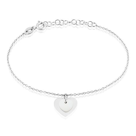 Bracelet Argent Blanc Ikaria Nacre - Bracelets Femme | Histoire d’Or