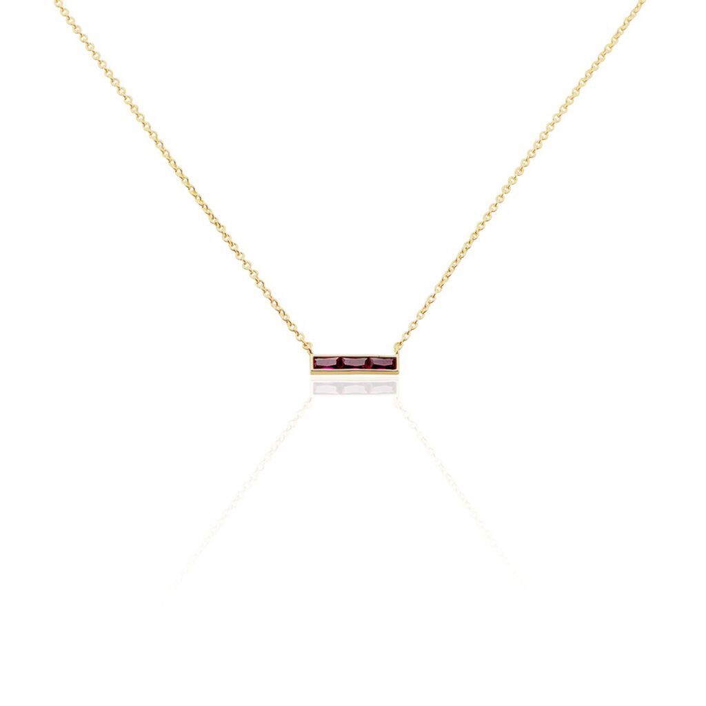 Collier PlaquÃ© Or Linnert Spinelles