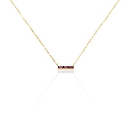 Collier Plaqué Or Linnert Spinelles - Colliers Femme | Histoire d’Or