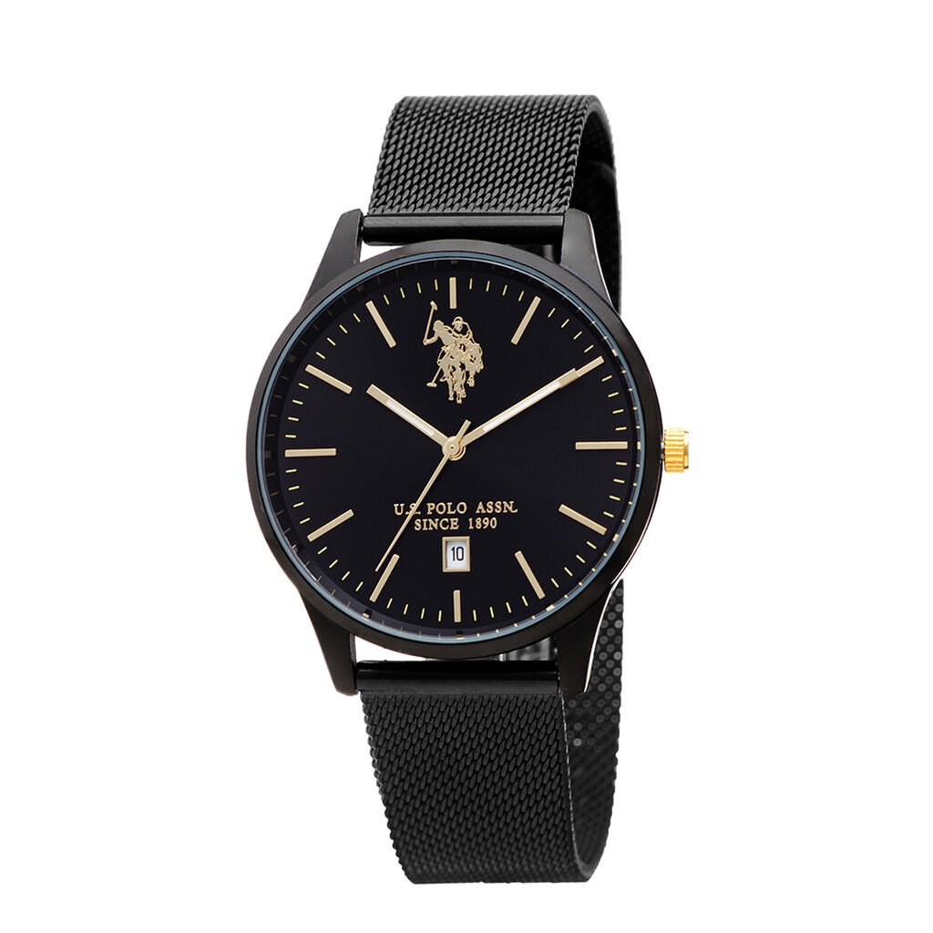 Montre U.s. Polo Assn. Noir - Montres Famille | Histoire d’Or