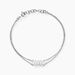 Bracelet Navette Argent Blanc Oxyde De Zirconium - Bracelets Femme | Histoire d’Or