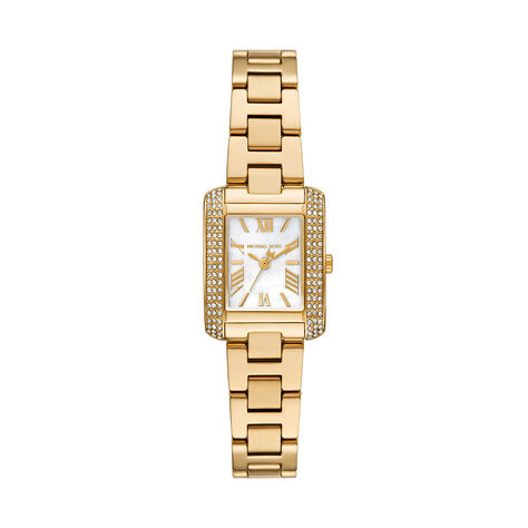 Montre Michael Kors Petite Emery Nacre Blanche - Montres Femme | Histoire d&rsquo;Or
