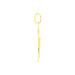 Pendentif Damian Croix Or Jaune - Pendentifs Baptême Famille | Histoire d’Or