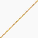 Collier Capucin Or Jaune Maille Marine Plate - Chaines Femme | Histoire d&rsquo;Or