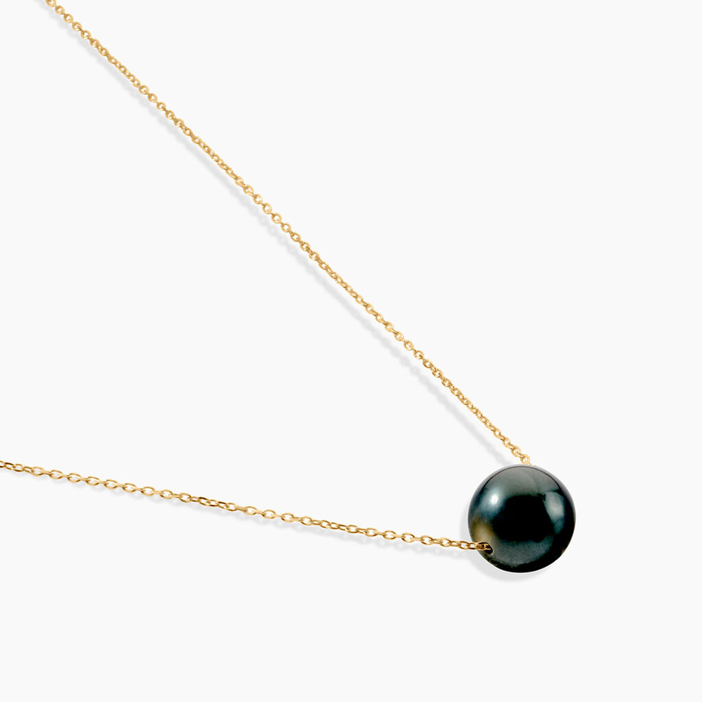 Collier Sissy Or Jaune Perle De Culture De Tahiti - Colliers Femme | Histoire d&rsquo;Or