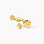 Boucles D'Oreilles Pendantes Mila Acier Jaune - Boucles d'oreilles fantaisie Femme | Histoire d&rsquo;Or