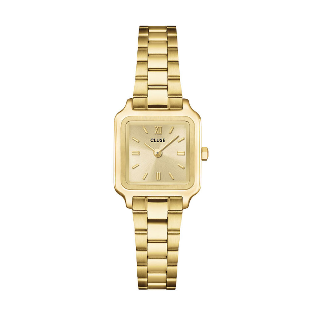 Coffret De Montre Cluse Gracieuse Mini Champagne - Montres Coffrets Femme | Histoire d&rsquo;Or
