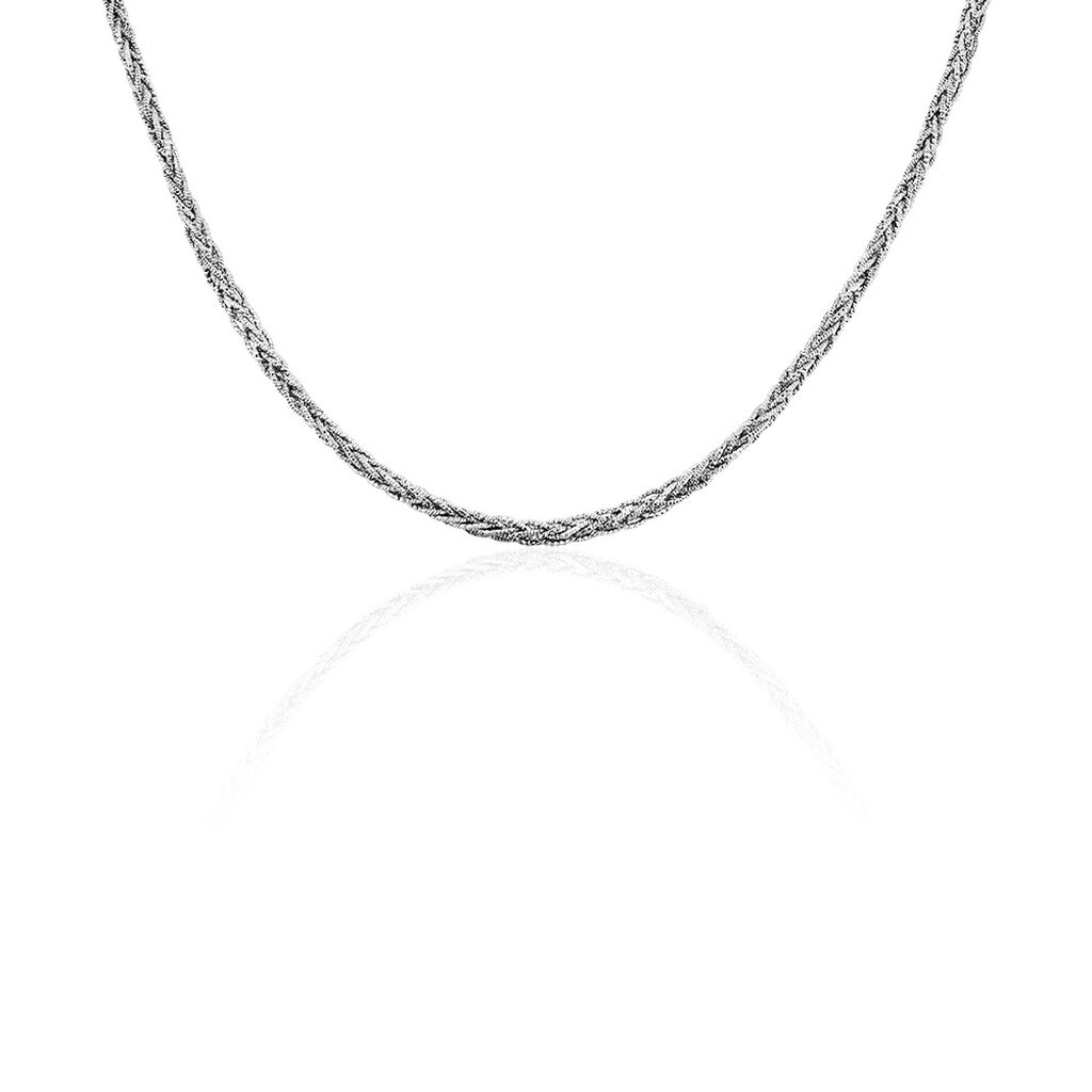 Collier Argent Blanc Aleesha - Chaines Femme | Histoire d’Or