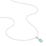 Collier Passion Or Blanc Topaze Et Oxyde De Zirconium - Colliers Femme | Histoire d&rsquo;Or