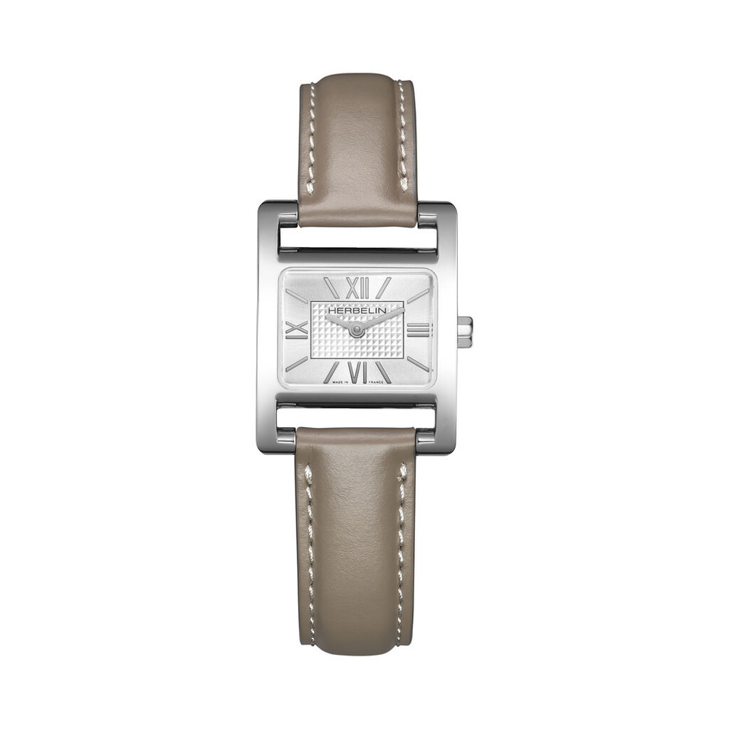 Montre Herbelin V Eme Avenue Argent&eacute; - Montres made in France Femme | Histoire d&rsquo;Or