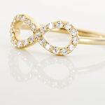 Bague Klothilda Or Jaune Oxyde De Zirconium - Bagues avec pierre Femme | Histoire d&rsquo;Or