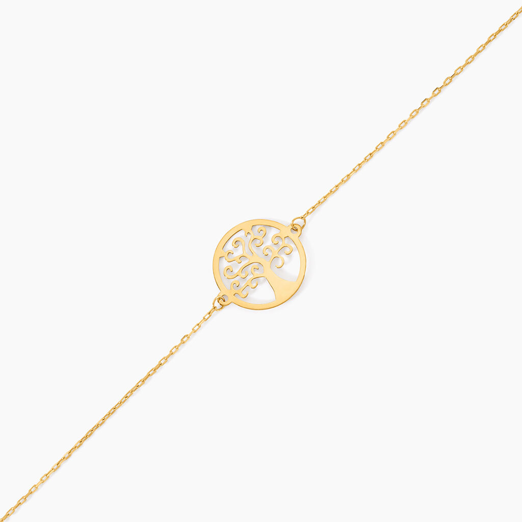 Bracelet Gorden Or Jaune - Bijoux sans pierre Femme | Histoire d&rsquo;Or