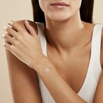 Bracelet Paprika Argent Blanc - Bracelets Femme | Histoire d&rsquo;Or