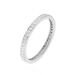 Alliance Juliette Tour Complet Or Blanc Diamant - Alliances Femme | Histoire d’Or