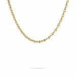 Collier Carlo Or Bicolore Maille Marine Ronde - Chaines Femme | Histoire d&rsquo;Or