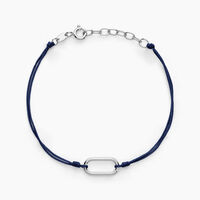 Bracelet Infini Pop Argent Blanc
