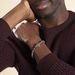 Bracelet Lisanne Acier Blanc - Bracelets fantaisie Homme | Histoire d’Or