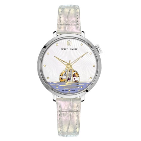 Montre Pierre Lannier Australe Nacre Blanche - Nouveautés Femme | Histoire d’Or