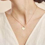 Collier Giusto Plaque Or Oxyde De Zirconium - Colliers fantaisie Femme | Histoire d&rsquo;Or