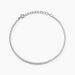 Bracelet Lou-anne Argent Blanc Oxyde De Zirconium - Bracelets Femme | Histoire d’Or