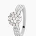 Bague Chou Or Blanc Diamant