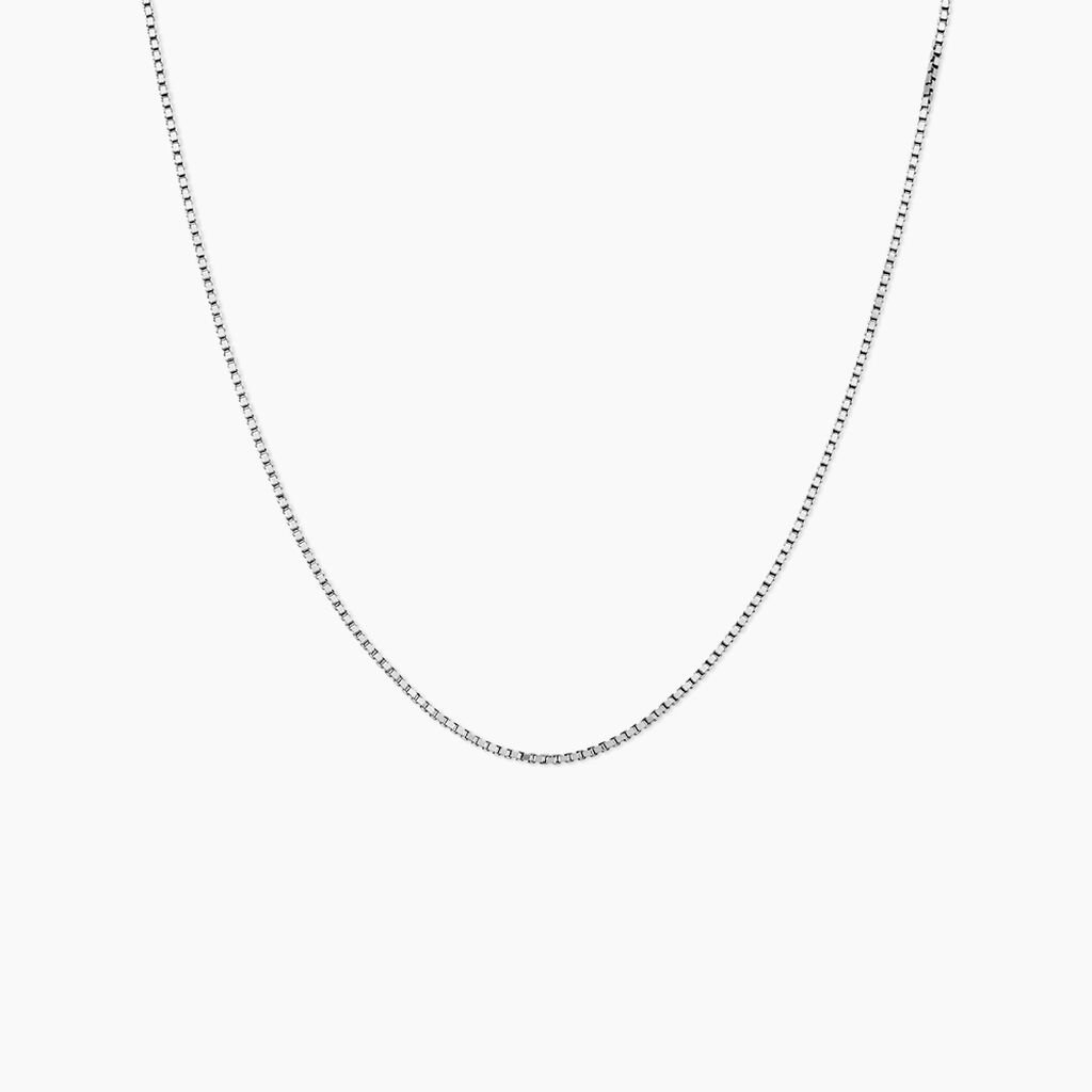 Chaîne Alyze Argent Blanc - Chaines Femme | Histoire d’Or