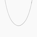 Cha&icirc;ne Alyze Argent Blanc - Chaines Femme | Histoire d&rsquo;Or