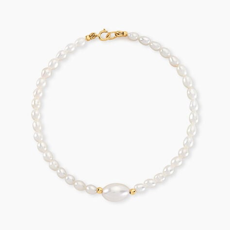 Bracelet Akil Or Jaune Perle De Culture - Bracelets Femme | Histoire d’Or
