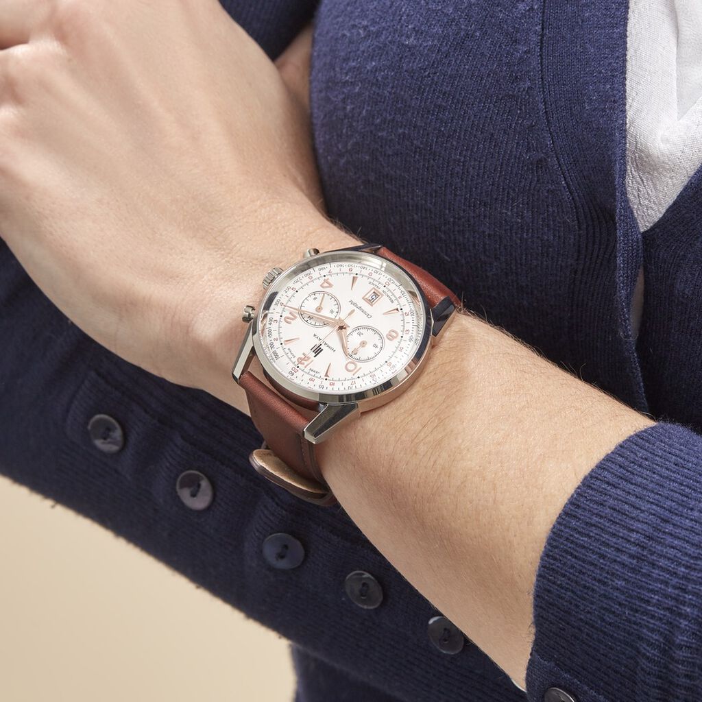 Montre Lip Himalaya Argenté - Montres Homme | Histoire d’Or