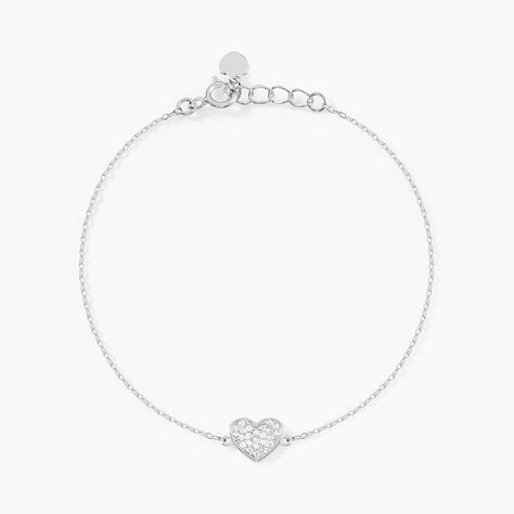 Bracelet Annouk Argent Blanc Oxyde De Zirconium - Nouveautés Femme | Histoire d’Or