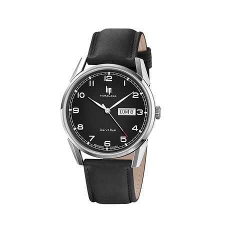 Montre Lip Himalaya 40 Noir - Montres Homme | Histoire d&rsquo;Or
