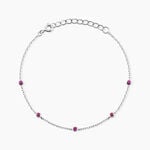 Bracelet Thesee Argent Blanc Oxyde De Zirconium - Bracelets Femme | Histoire d&rsquo;Or