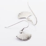 Boucles D'oreilles Pendantes Sahana Argent Blanc - Boucles d'oreilles fantaisie Femme | Histoire d&rsquo;Or