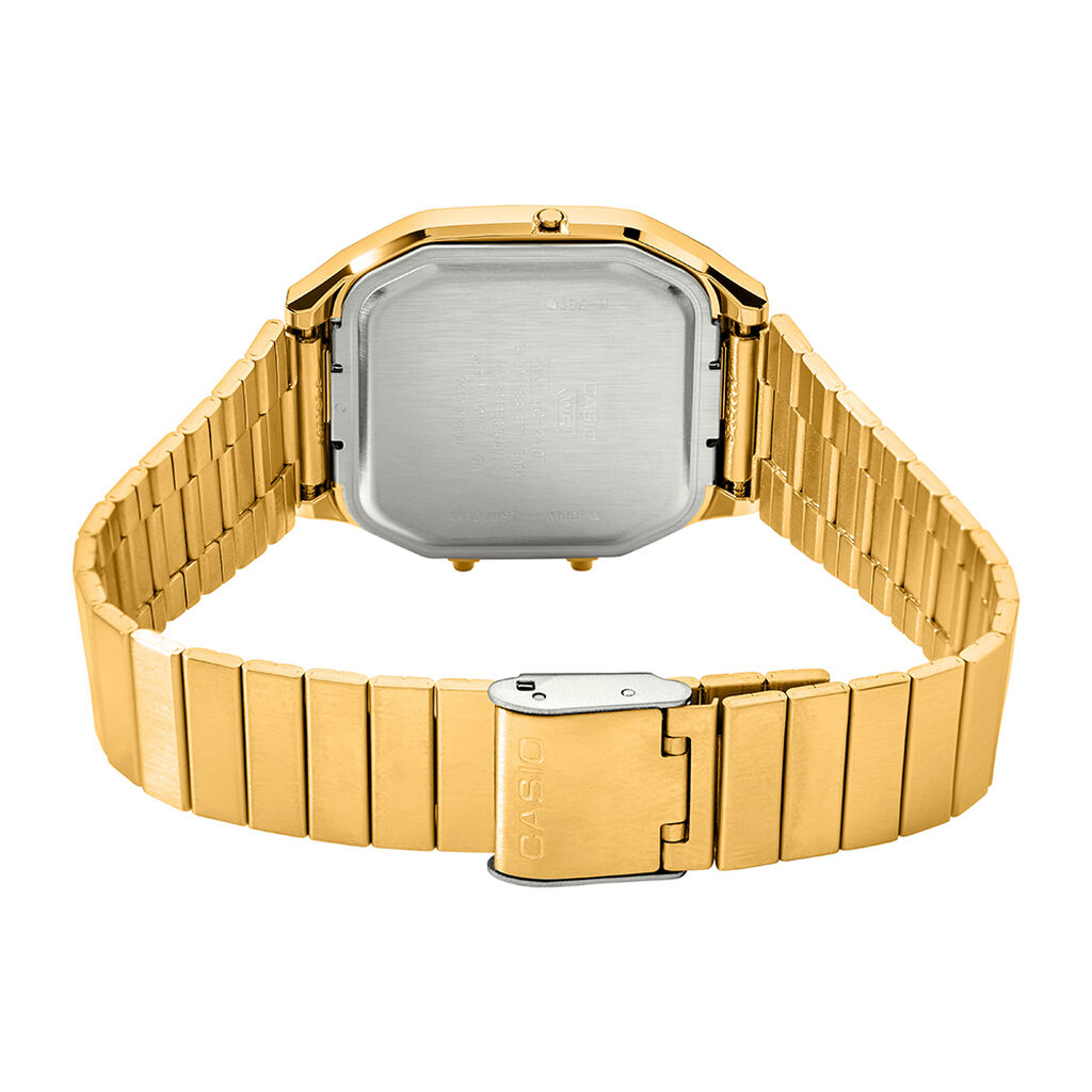 Montre Casio Collection Aq240 Dor&eacute; - Id&eacute;es cadeaux Unisex | Histoire d&rsquo;Or