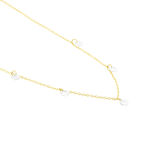 Collier Or Jaune Leucitica Oxydes De Zirconium - Colliers Femme | Histoire d&rsquo;Or