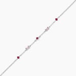 Bracelet Blush Argent Blanc Oxyde De Zirconium -  Femme | Histoire d&rsquo;Or