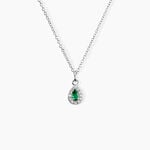 Collier Tania Argent Blanc Oxyde De Zirconium - F&ecirc;te des m&egrave;res Femme | Histoire d&rsquo;Or