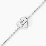 Bracelet Tiffen Argent Blanc - Bracelets Femme | Histoire d&rsquo;Or