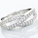 Bague Jonc Blondie Argent Oxyde De Zirconium - Bagues avec pierre Femme | Histoire d’Or