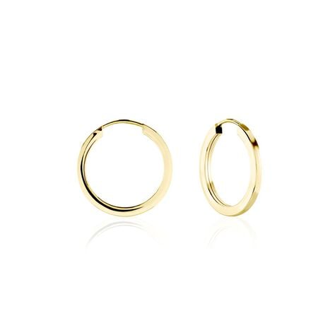Créoles Benedikta Or Jaune - Boucles d'oreilles créoles Femme | Histoire d’Or