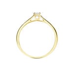Bague Solitaire Or Jaune Aphrodite Diamant - Bagues solitaires Femme | Histoire d&rsquo;Or