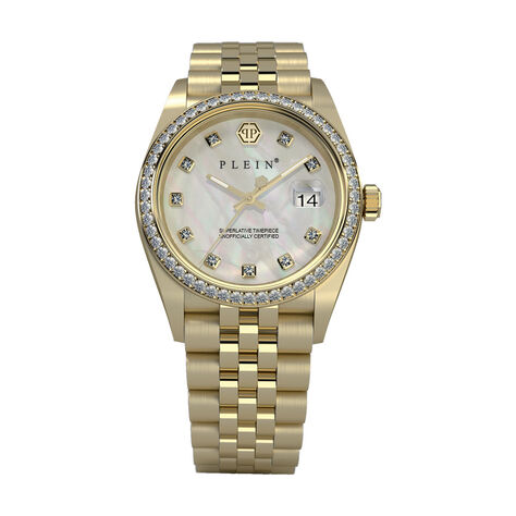 Montre Philipp Plein $treet Couture Ncare Blanc - Montres Femme | Histoire d&rsquo;Or