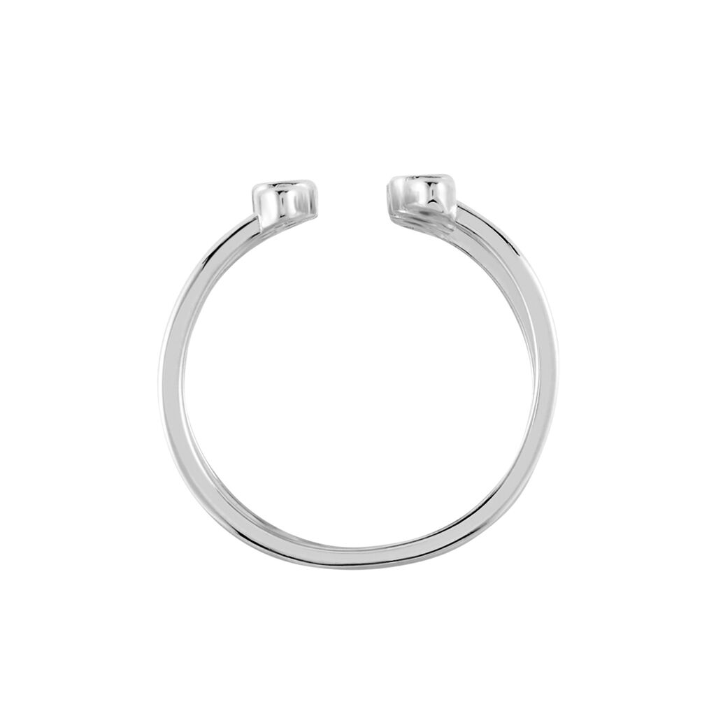 Bague Ajustable Joice Argent Oxyde De Zirconium - Bagues avec pierre Femme | Histoire d’Or