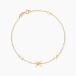 Bracelet Deodan Or Jaune Oxyde De Zirconium - F&ecirc;te des m&egrave;res Femme | Histoire d&rsquo;Or