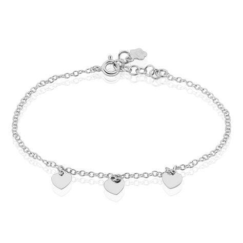 Bracelet Maryline Argent Blanc - Bracelets Femme | Histoire d&rsquo;Or