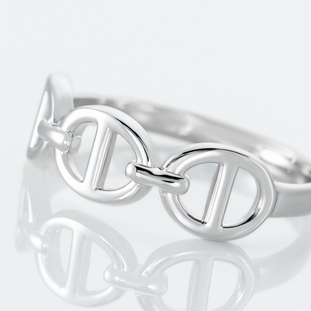 Bague Seiorse Argent Blanc - Bagues fantaisie Femme | Histoire d’Or