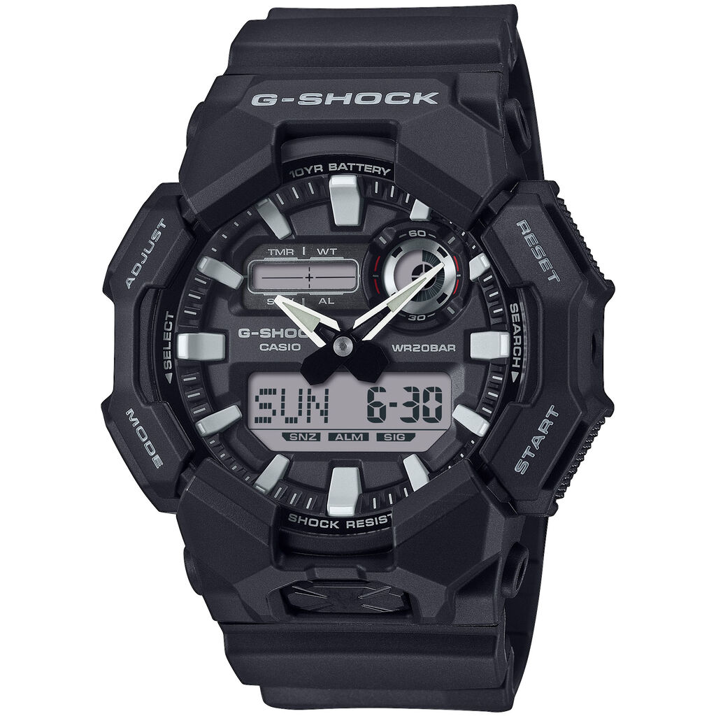 Montre Casio G-shock Noir - F&ecirc;te des p&egrave;res Homme | Histoire d&rsquo;Or